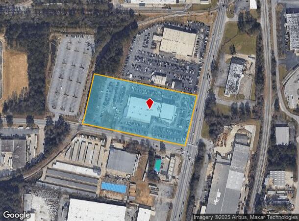  6889 Jonesboro Rd, Morrow, GA Parcel Map