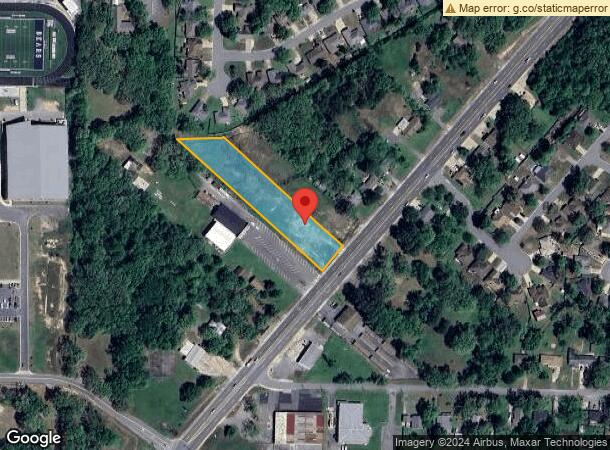  10303 Highway 107, Sherwood, AR Parcel Map