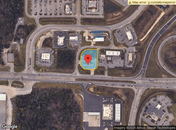  1380 Industrial Pkwy, Saraland, AL Parcel Map