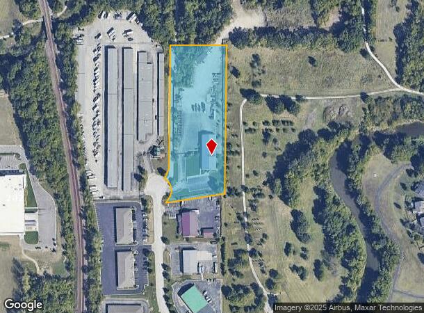  6411 Vista Dr, Shawnee, KS Parcel Map