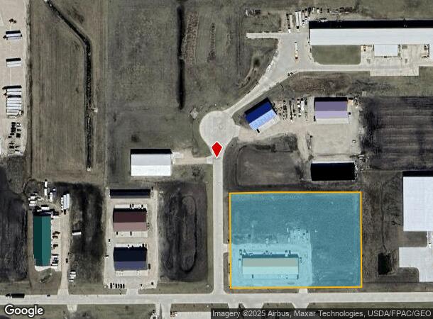  105 Gold Ct, Mapleton, ND Parcel Map