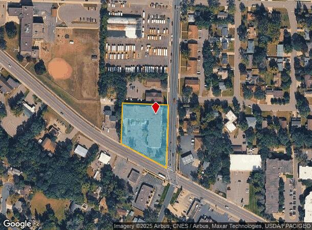  637 E River Rd, Anoka, MN Parcel Map