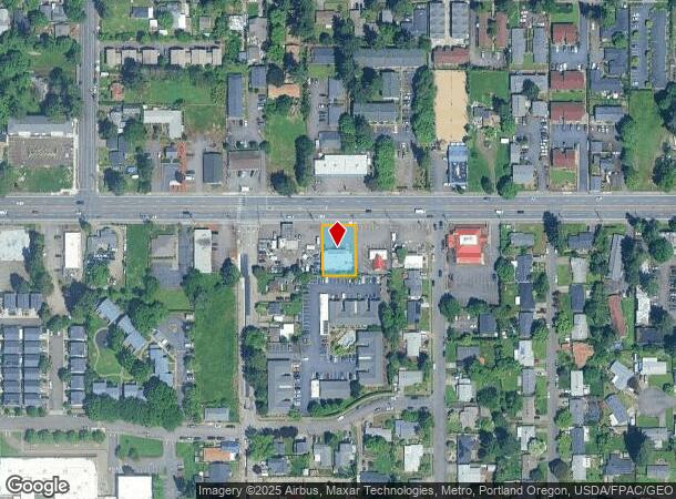 17424 Se Stark St, Portland, OR Parcel Map