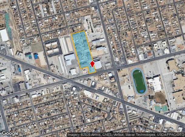  920 W University Blvd, Odessa, TX Parcel Map