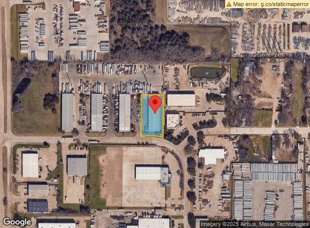  1850 High Prairie Rd, Grand Prairie, TX Parcel Map