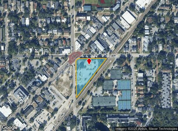  1100 Orange Ave, Winter Park, FL Parcel Map