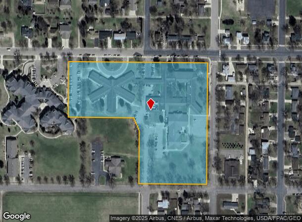  611 W Main St, Belle Plaine, MN Parcel Map