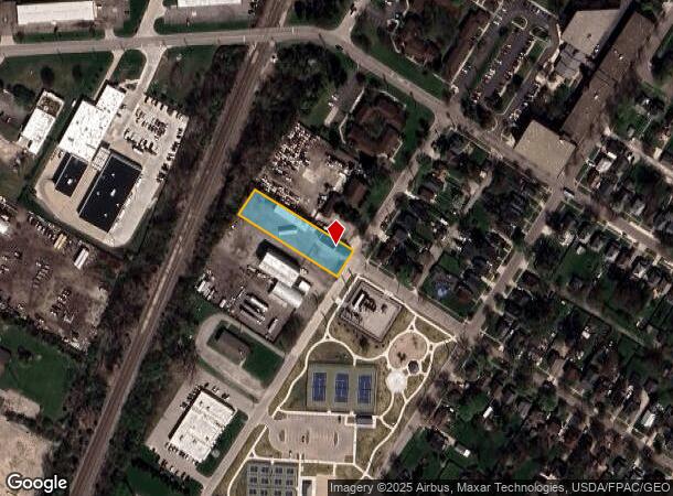  800 S Roessler St, Monroe, MI Parcel Map