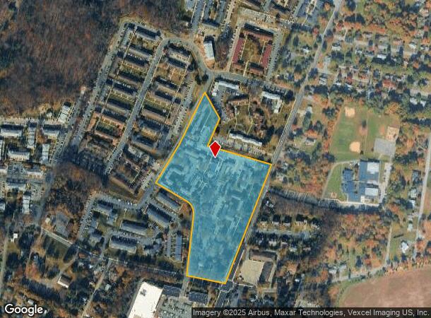  100 Center Grove Rd, Randolph, NJ Parcel Map