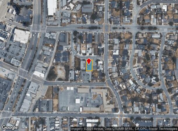 1286 La Jolla Ave, Seaside, CA Parcel Map