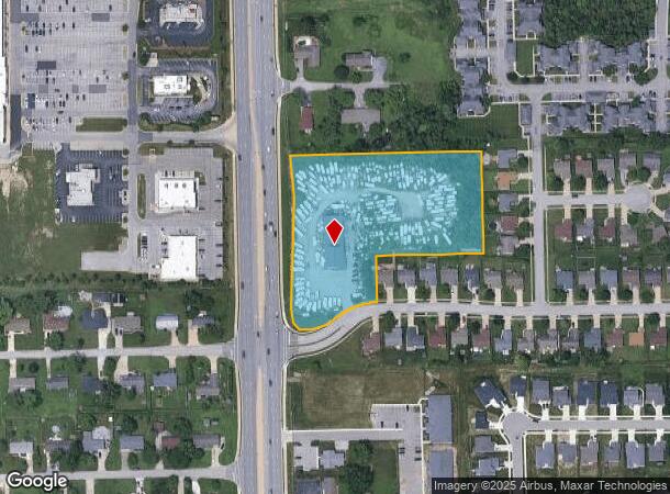 9810 Lima Rd, Fort Wayne, IN Parcel Map