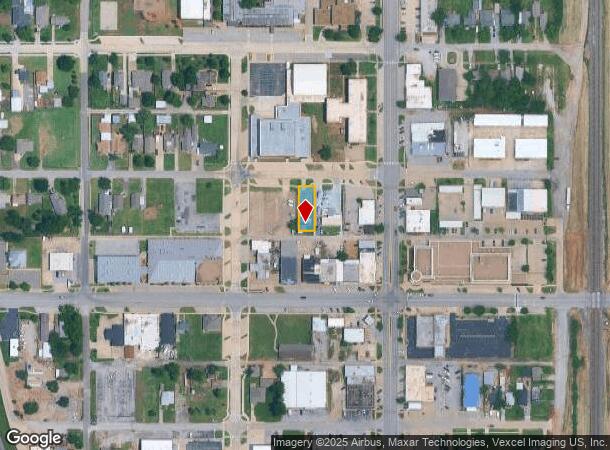  118 Nw 1St St, Moore, OK Parcel Map