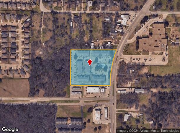  3601 Pioneer Rd, Balch Springs, TX Parcel Map