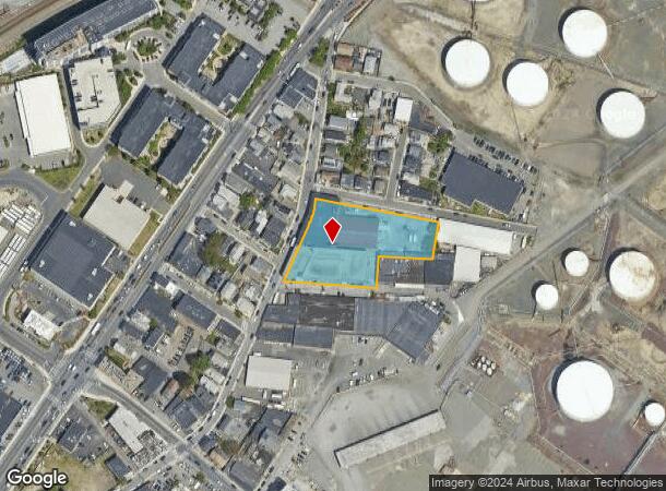  165 Bow St, Everett, MA Parcel Map