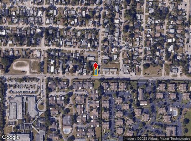  7967 Overlook Rd, Lantana, FL Parcel Map