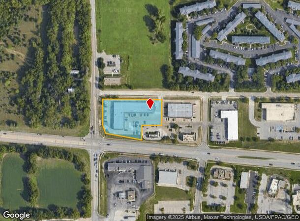 2406 Cornhusker Rd, Bellevue, NE Parcel Map