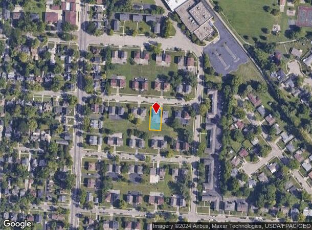  538 Aberdeen Ave, Dayton, OH Parcel Map