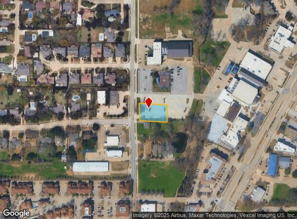 5313 Pleasant Run Rd, Colleyville, TX Parcel Map