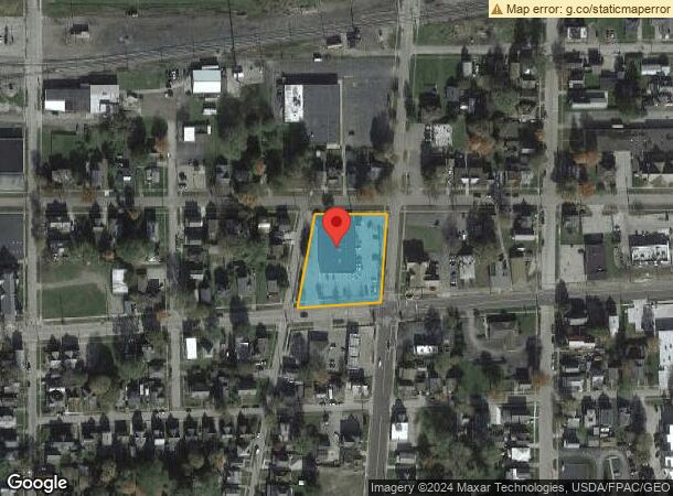  380 Mill St, Conneaut, OH Parcel Map