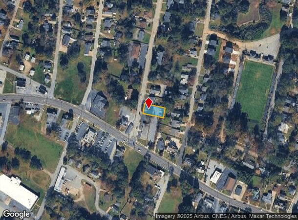  102 Memorial Dr, Greer, SC Parcel Map