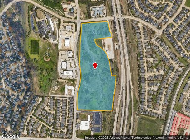 7101 Dutch Branch Rd, Fort Worth, TX Parcel Map