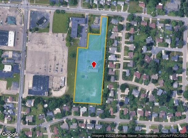  5636 Burkhardt Rd, Dayton, OH Parcel Map