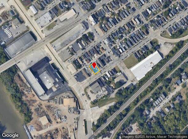  521 W 12Th St, Newport, KY Parcel Map
