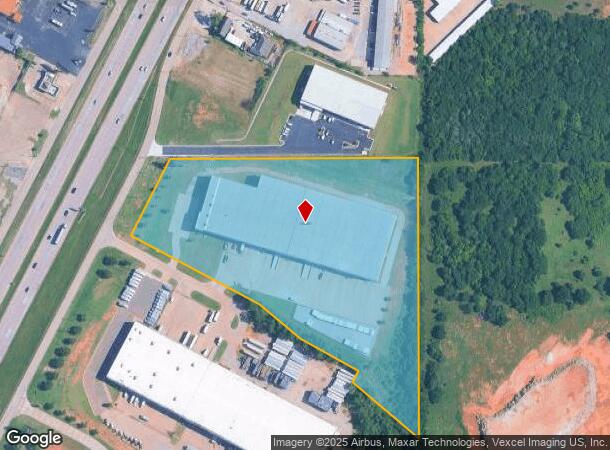 11400 N I 35 Service Rd, Oklahoma City, OK Parcel Map