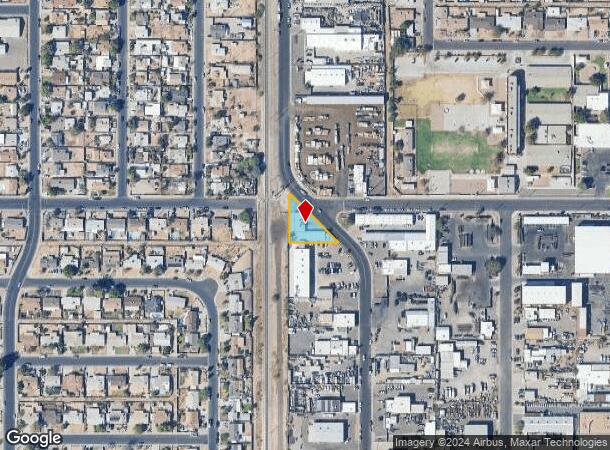  1008 S Center St, Mesa, AZ Parcel Map