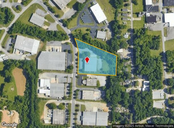  623 Southwest St, High Point, NC Parcel Map