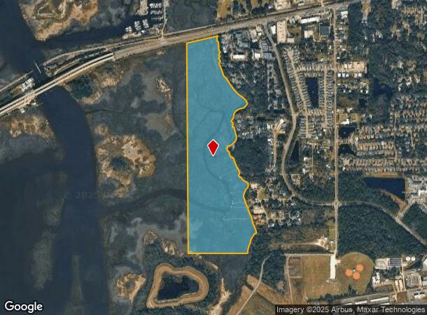  S 8Th St, Fernandina Beach, FL Parcel Map