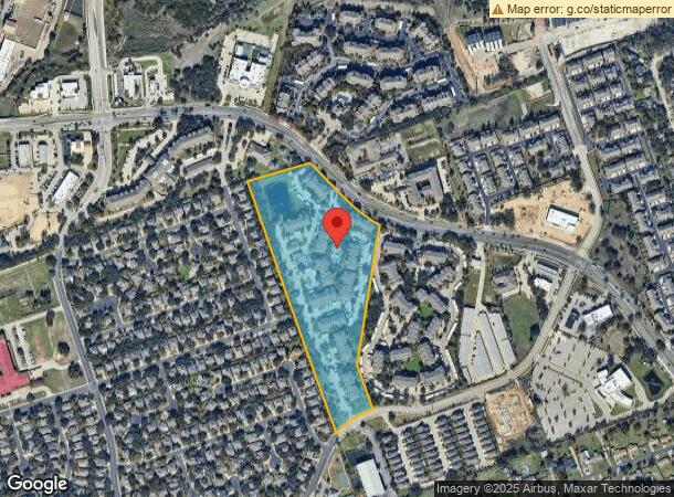 2101 S Lakeline Blvd, Cedar Park, TX Parcel Map
