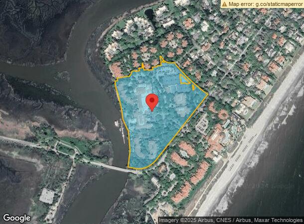  60 Cloister Pl, Sea Island, GA Parcel Map