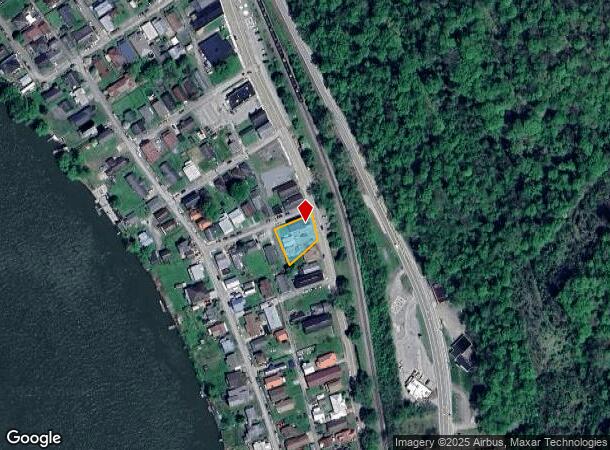 Michigan Avenue Spruce St, Smithers, WV Parcel Map