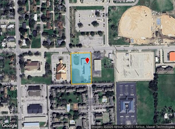 1225 E College St, Seguin, TX Parcel Map