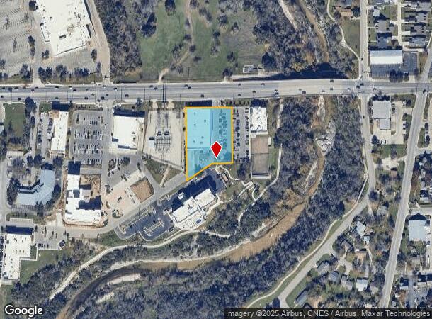  916 W University Ave, Georgetown, TX Parcel Map