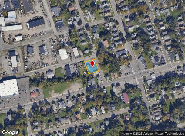  46 Hall St, Binghamton, NY Parcel Map