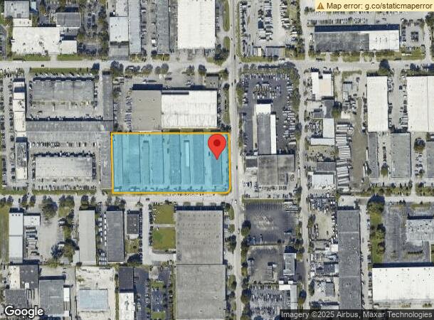  7401 Nw 68Th St, Miami, FL Parcel Map