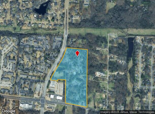 2174 Raleigh-Lagrange Rd, Memphis, TN Parcel Map