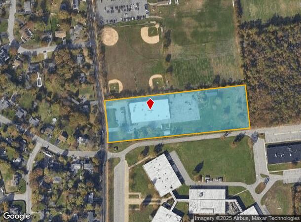 405 Locust Ave, Oakdale, NY Parcel Map