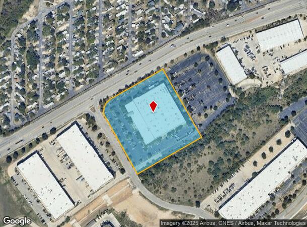 11826 Tech Com Rd, San Antonio, TX Parcel Map