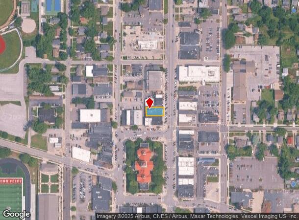 107 N Main St, Crown Point, IN Parcel Map