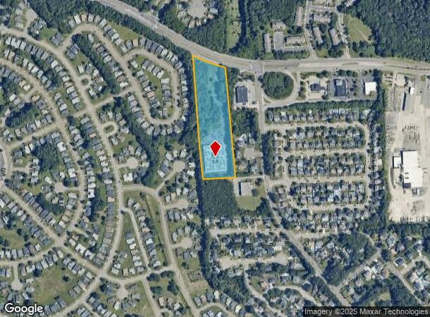  1049 Burnt Tavern Rd, Brick, NJ Parcel Map