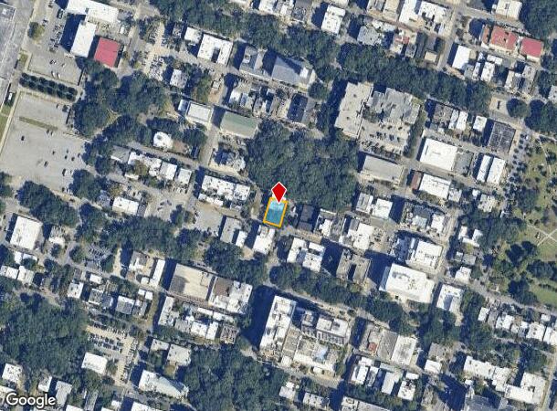  3 W Perry St, Savannah, GA Parcel Map