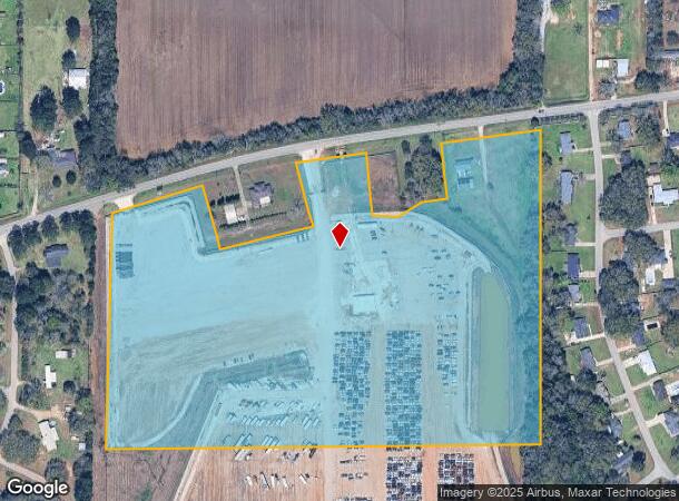  9401 Old Pascagoula Rd, Theodore, AL Parcel Map