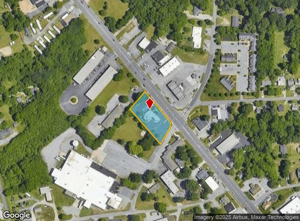 11613 N Main St, High Point, NC Parcel Map