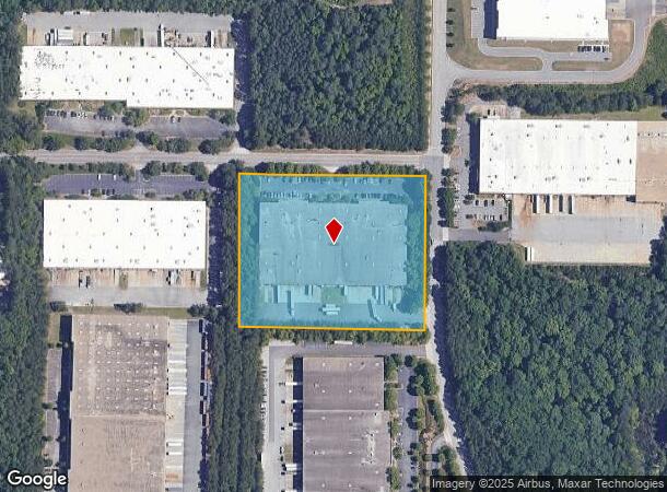 8015 Second Flags Dr, Austell, GA Parcel Map