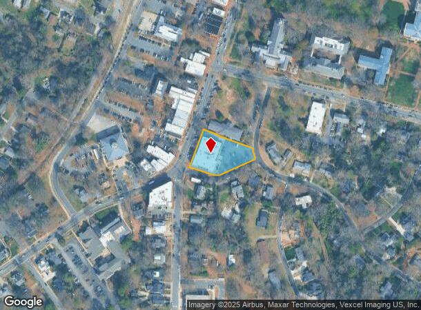 127 S Main St, Davidson, NC Parcel Map