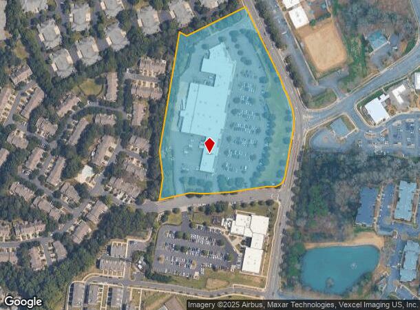  8610 Camfield St, Charlotte, NC Parcel Map
