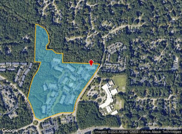  4801 Five Leaf Ln, Raleigh, NC Parcel Map